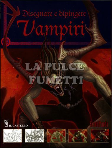 DISEGNARE E DIPINGERE VAMPIRI